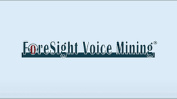 ForeSight Voice Mining